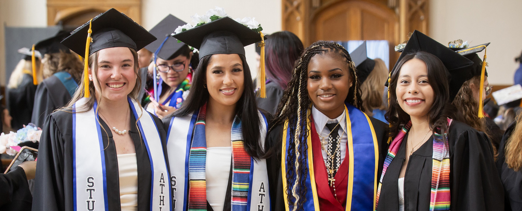 Four Friends at Commencement