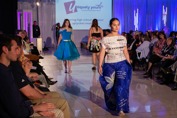 Fashion contestants create runway-worthy garments