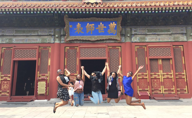 3 Mount Mary students have participated in the U.S. / China Study Delegation sponsored by the Congressional Black Caucus Foundation.