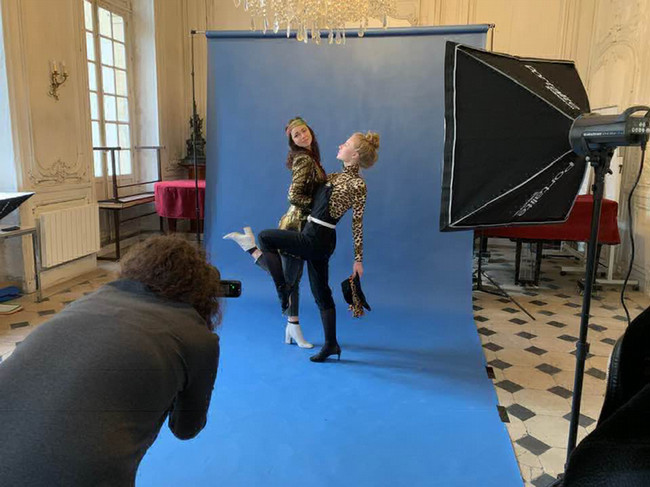 Student photoshoot in Paris